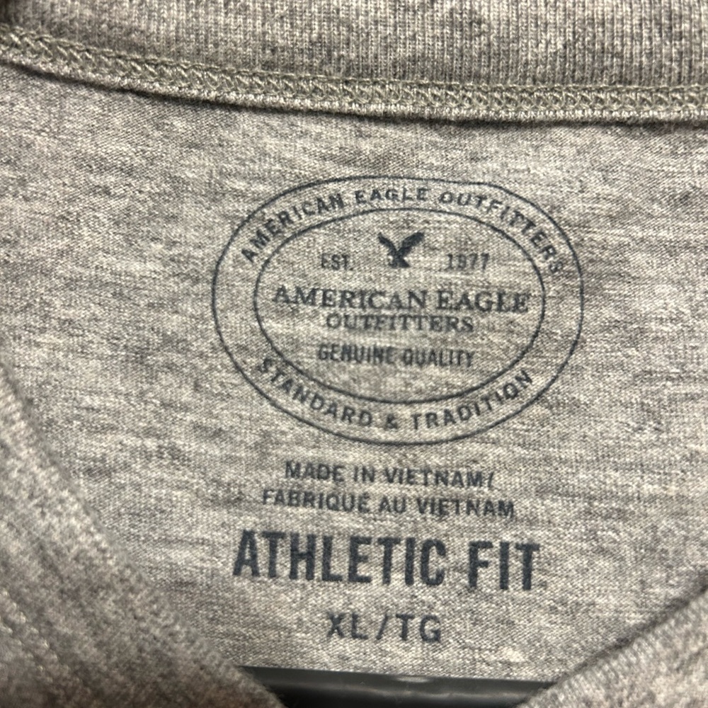 American Eagle Outfitters 77 Gray Tee - Picture 3 of 3